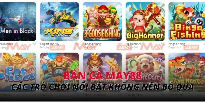 Danh sách các trò chơi nổi bật không nên bỏ qua